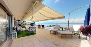 Luxury Apartment with Huge Lake View Terrace Évian-les-Bains