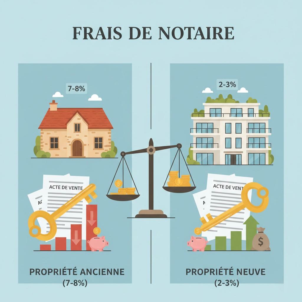 Property Acquisition Costs in France (Frais de Notaire)