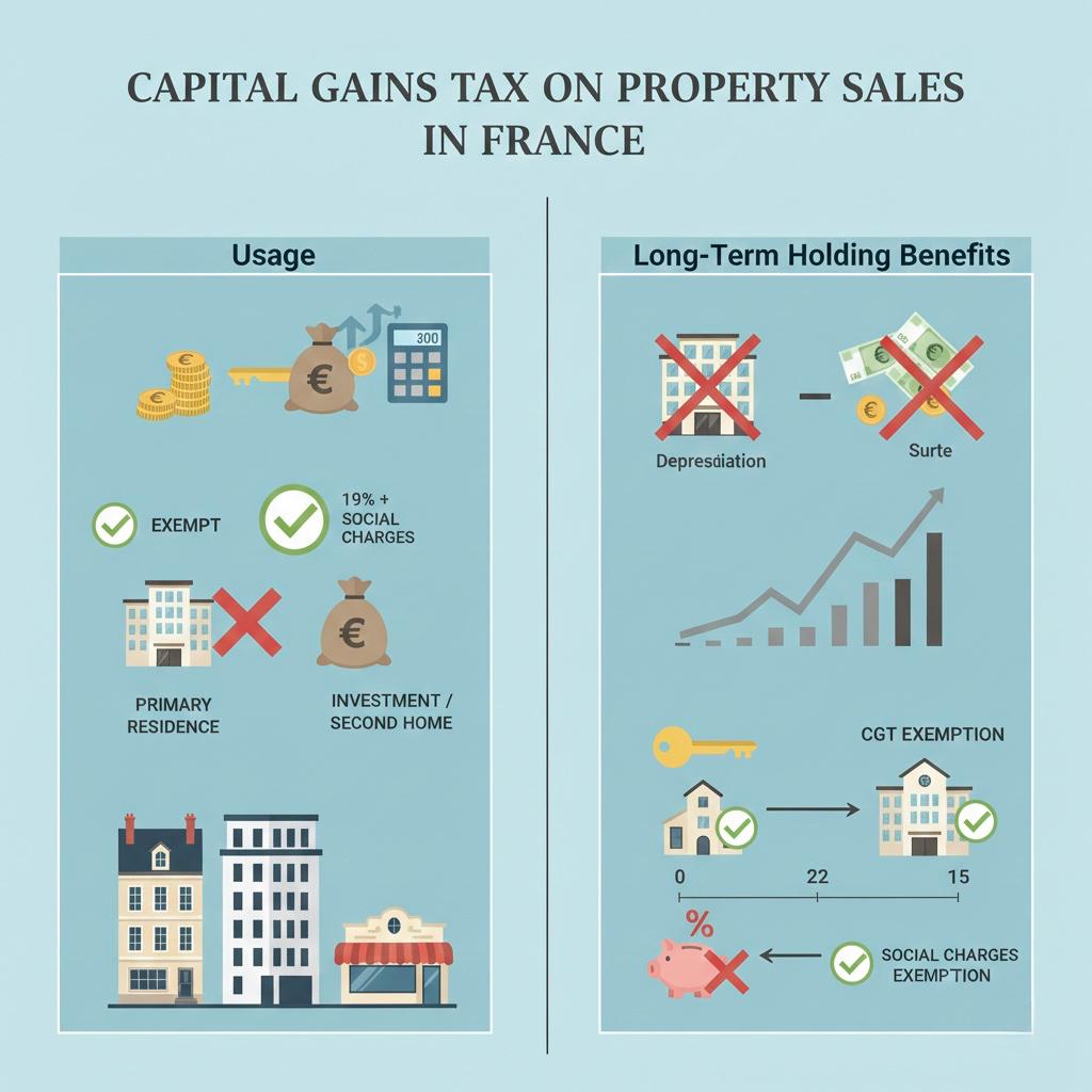 Capital Gains Tax on Property Sales in France